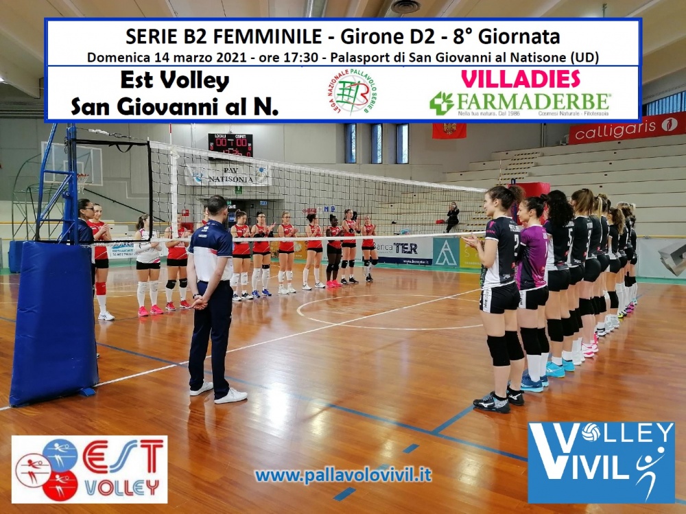 Estvolley-Villadies copertina