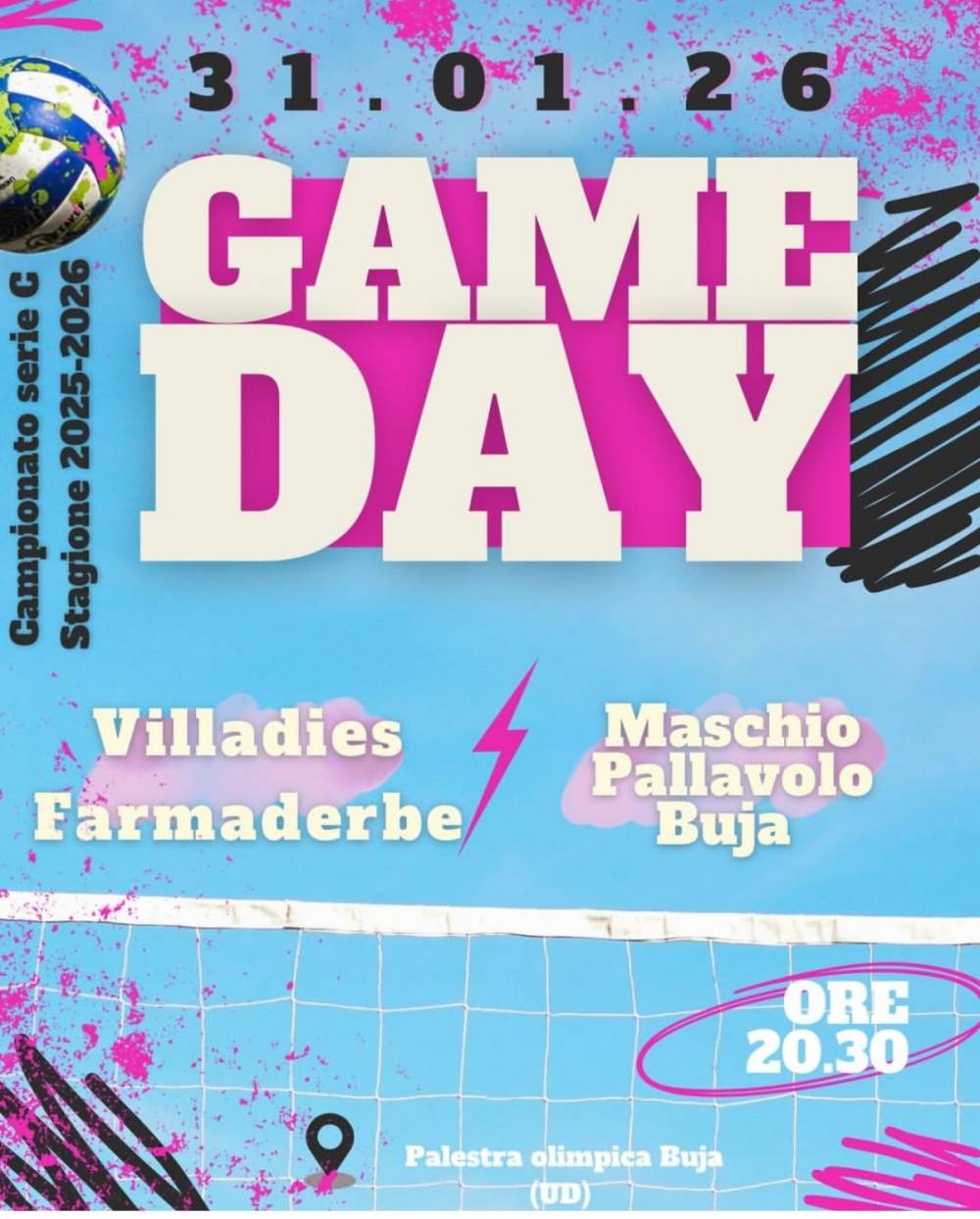 Pallavolo Buja-VILLADIES FARMADERBE