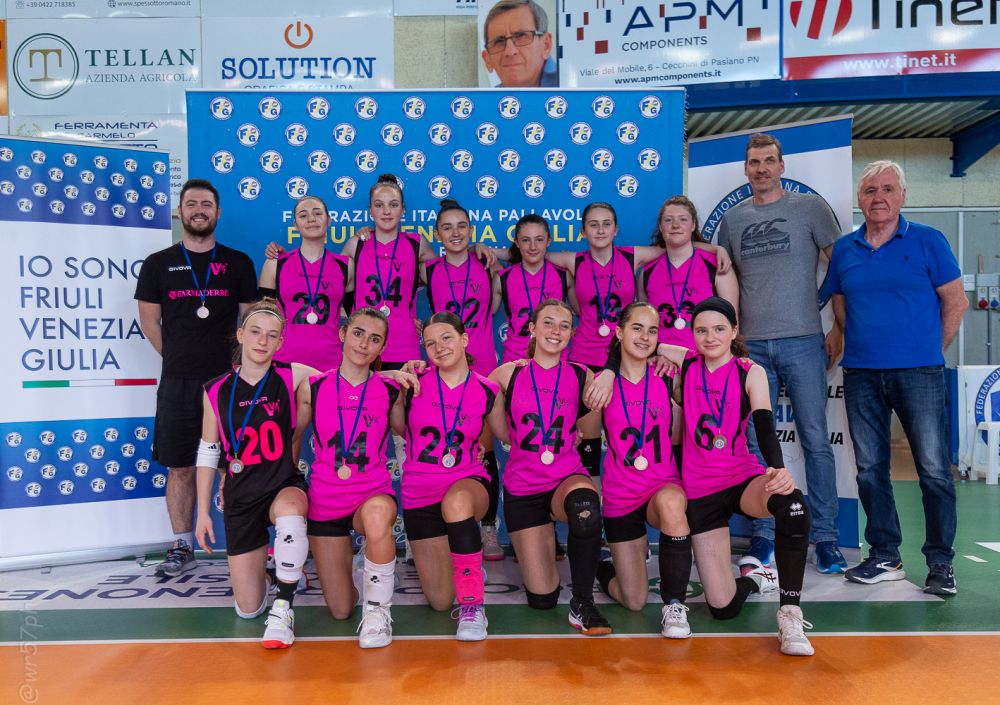 L'Under 14 Villadies alle premiazioni regionali (ph Walter Rusich)