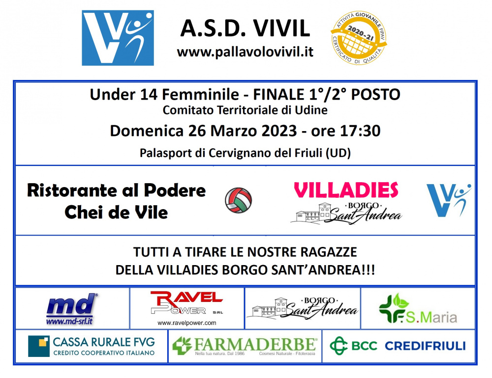 Finale Under 14 Udine