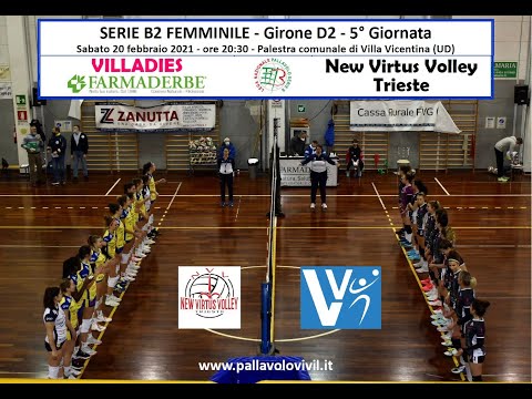 immagine di anteprima del video: VILLADIES FARMADERBE-New Virtus Trieste (B2F - Gir. D2 - 5°...