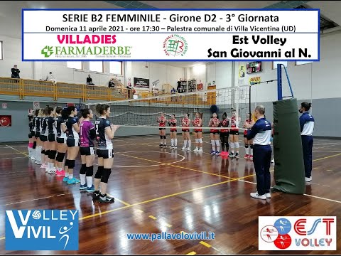 immagine di anteprima del video: VILLADIES FARMADERBE-Estvolley (B2F - Gir. D2 - 3° giornata)