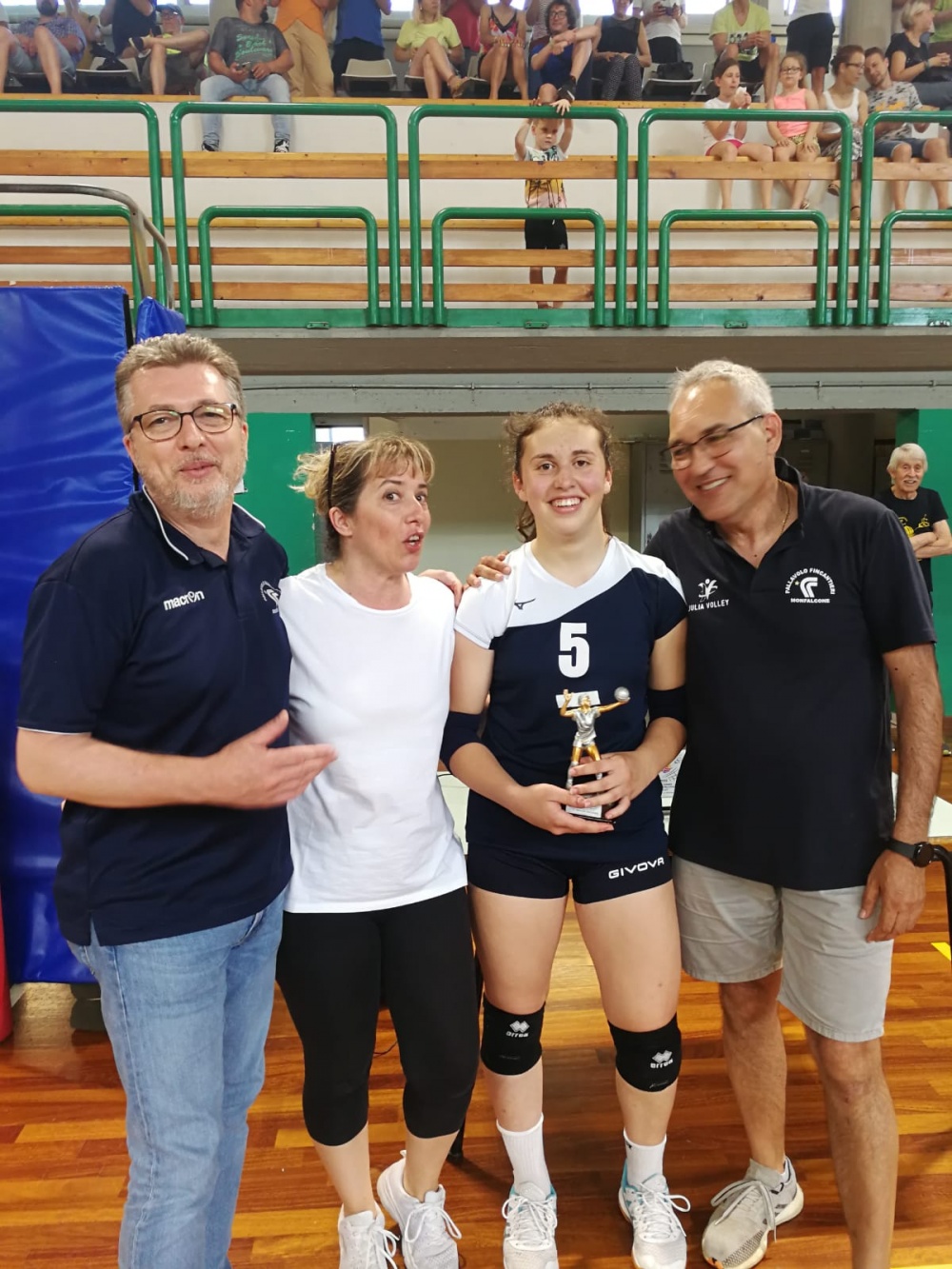 Laura premiata MVP del torneo