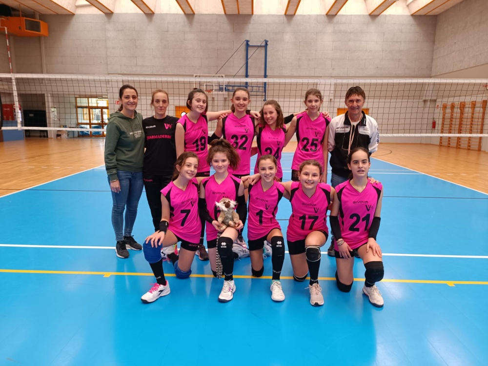 Vivilvolley CrediFriuli contenta a metà