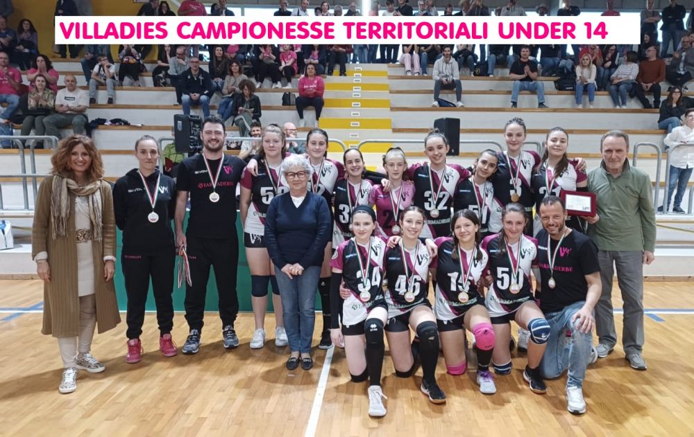 Villadies Campionesse territoriali Under 14