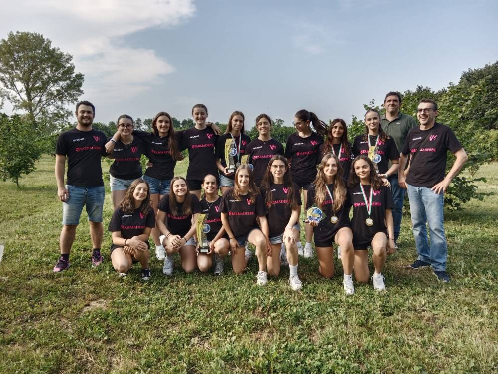 Villadies con i premi ricevuti alla 42° Festa Territoriale di Udine