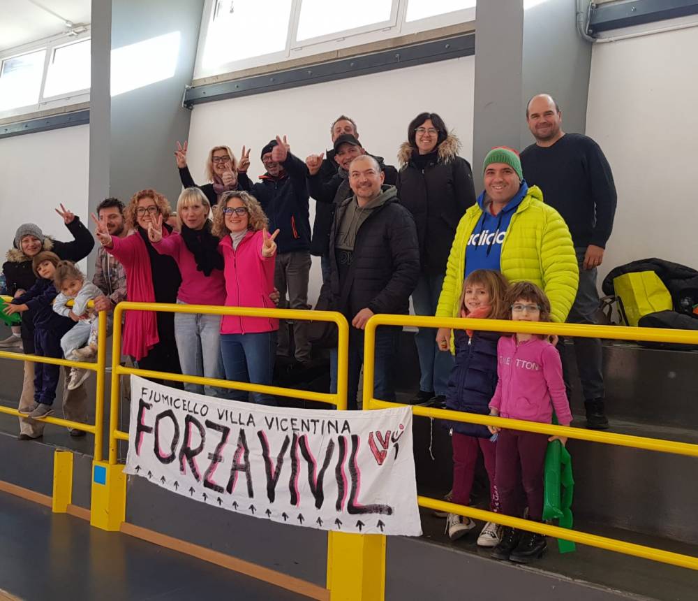 Tifosi dell'Under 12 Vivilvolley