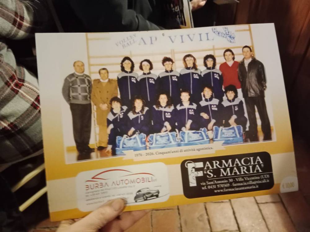 La pagina dedicata all'Asd Vivil