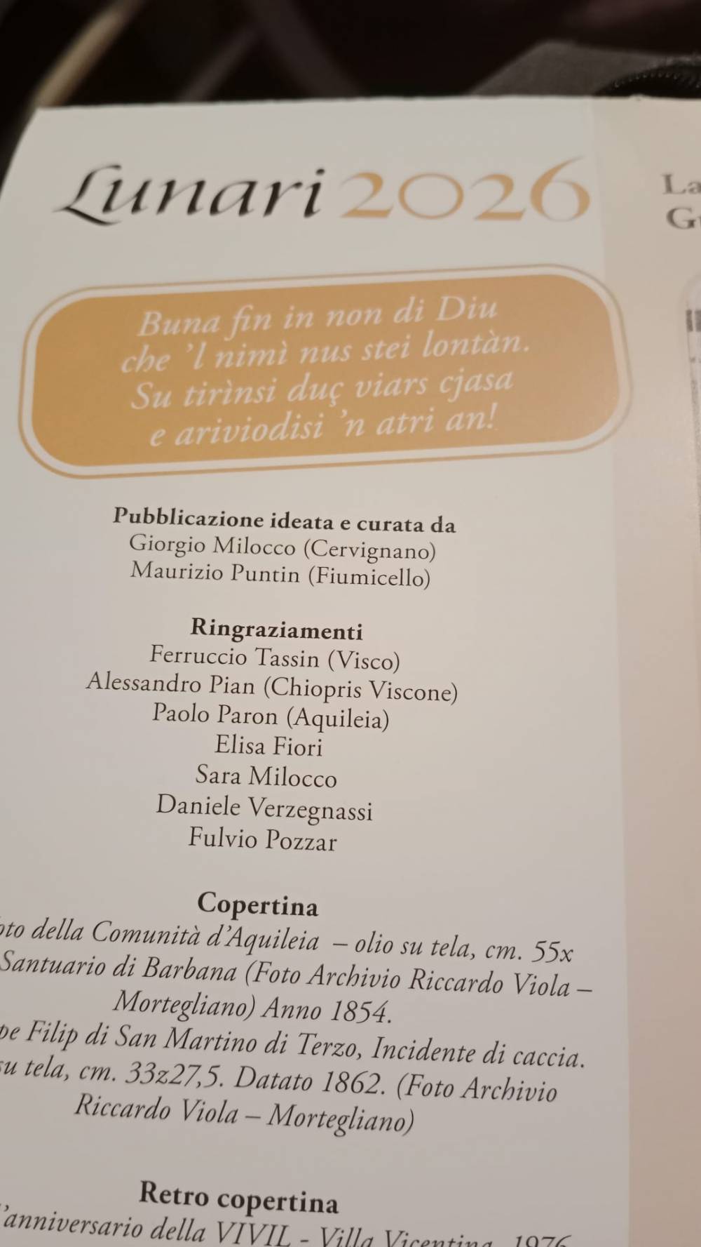 Curatori e contributi