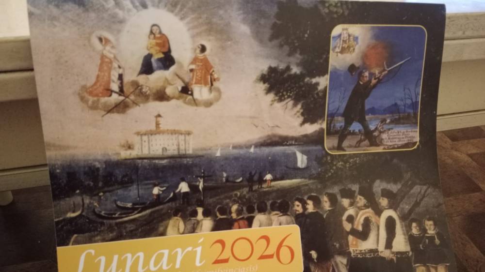 La copertina del Lunari 2026
