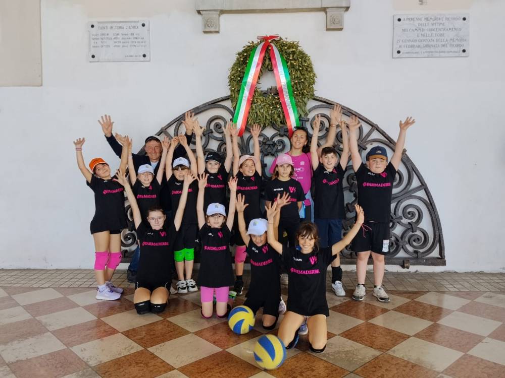 S3 Vivilvolley in Piazza Grande a Palmanova