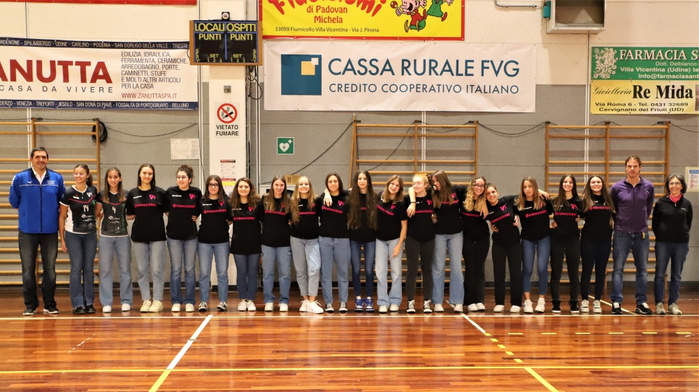 Le Villadies U16 Senior-Seconda Divisione alla presentazione