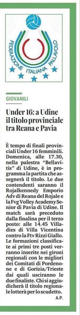 Messaggero Veneto del 13/03/2026