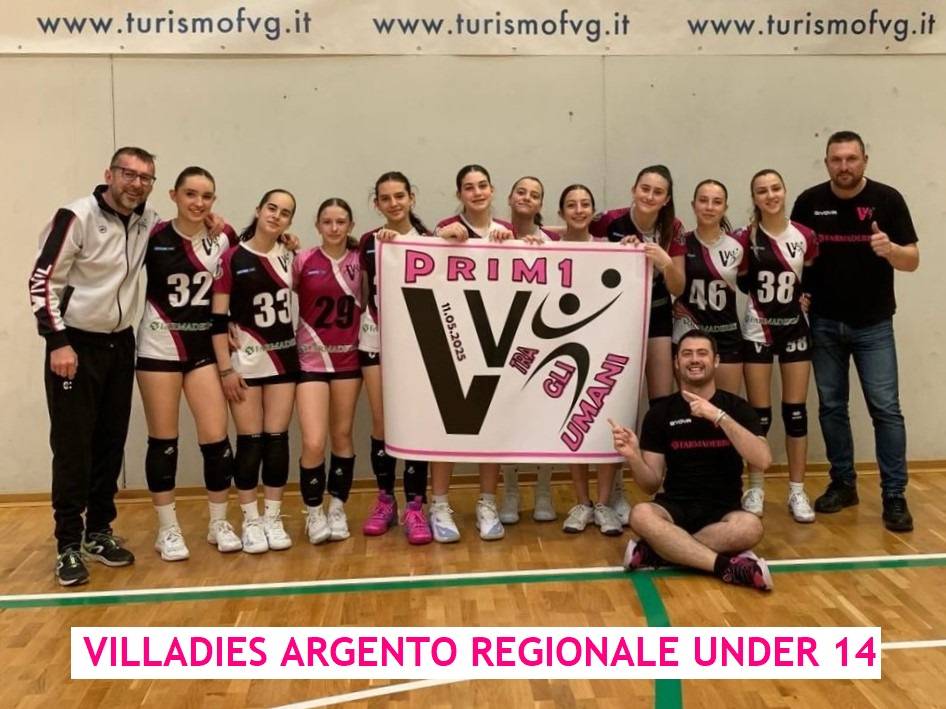 Villadies vicecampioni regionali Under 14