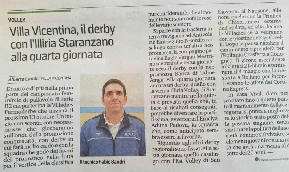 Dal quotidiano "Il Piccolo"